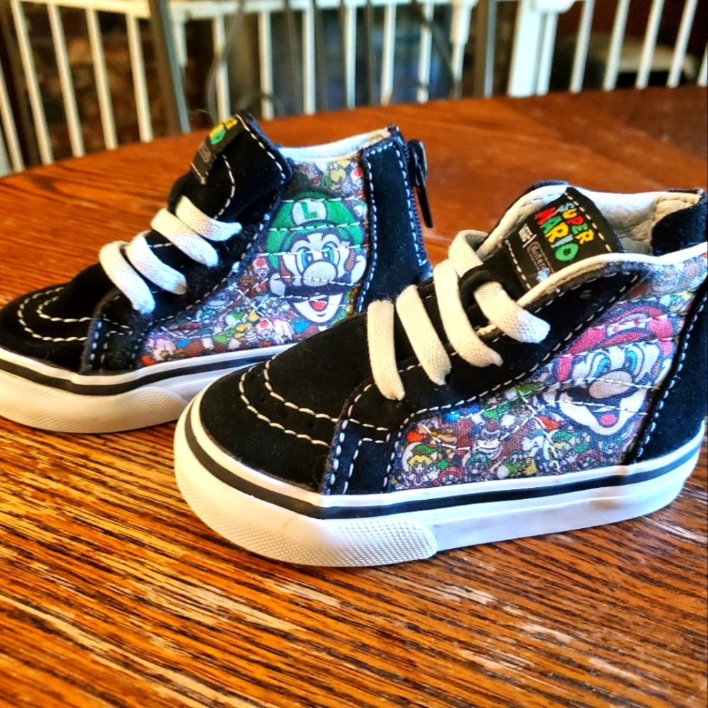 Toddler Vans Mario